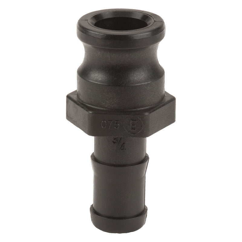 Banjo 075E Polypropylene Type E Male Adapter x HB 1/2 in. to 4 in. Sizes