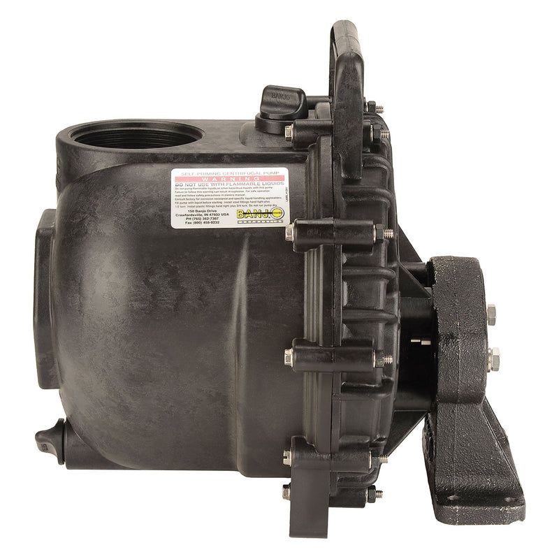 Banjo 305PHA 3 in. Poly Pump with Hydraulic Motor