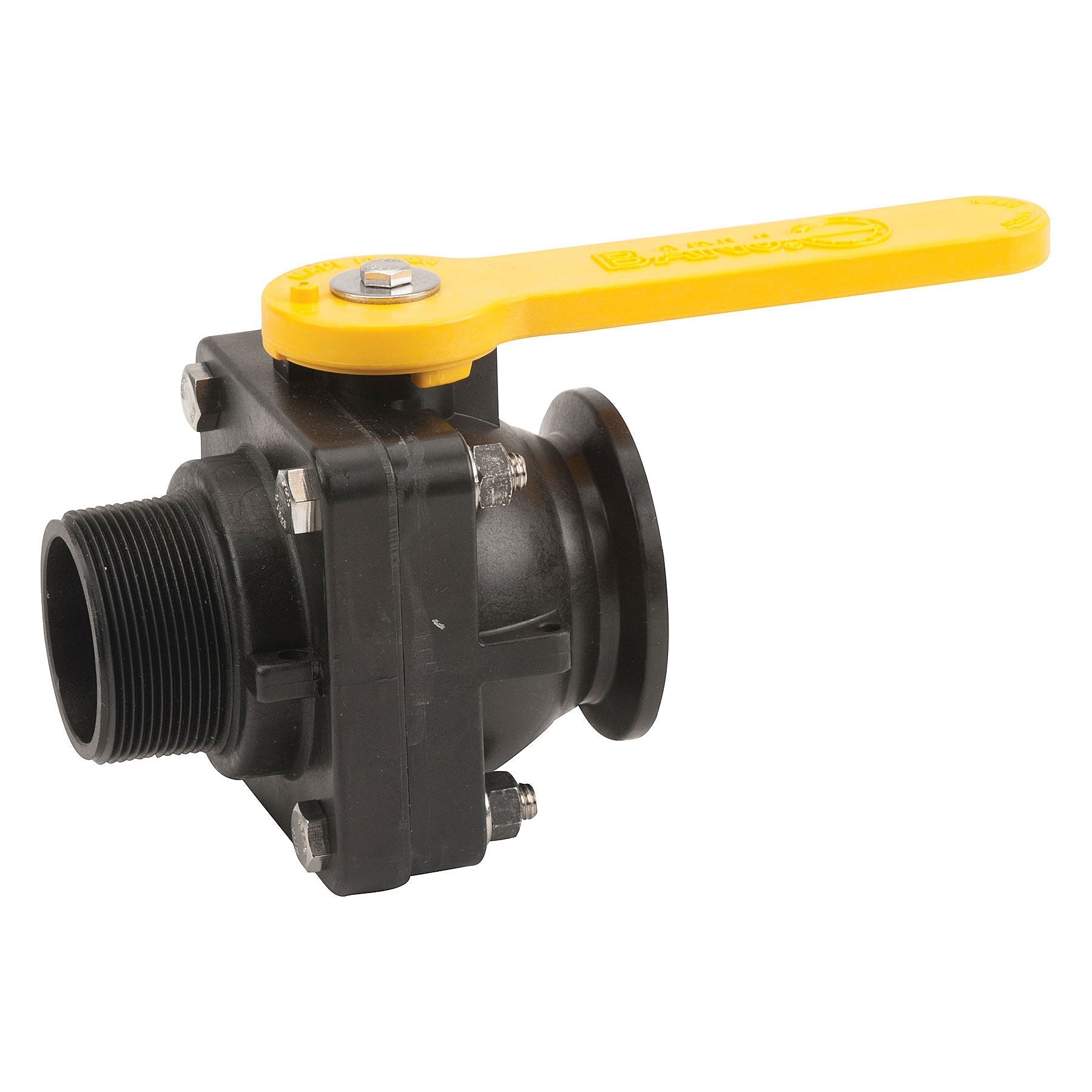 2 in. FP Flange X 2 in. Male NPT Manifold Stubby Valve