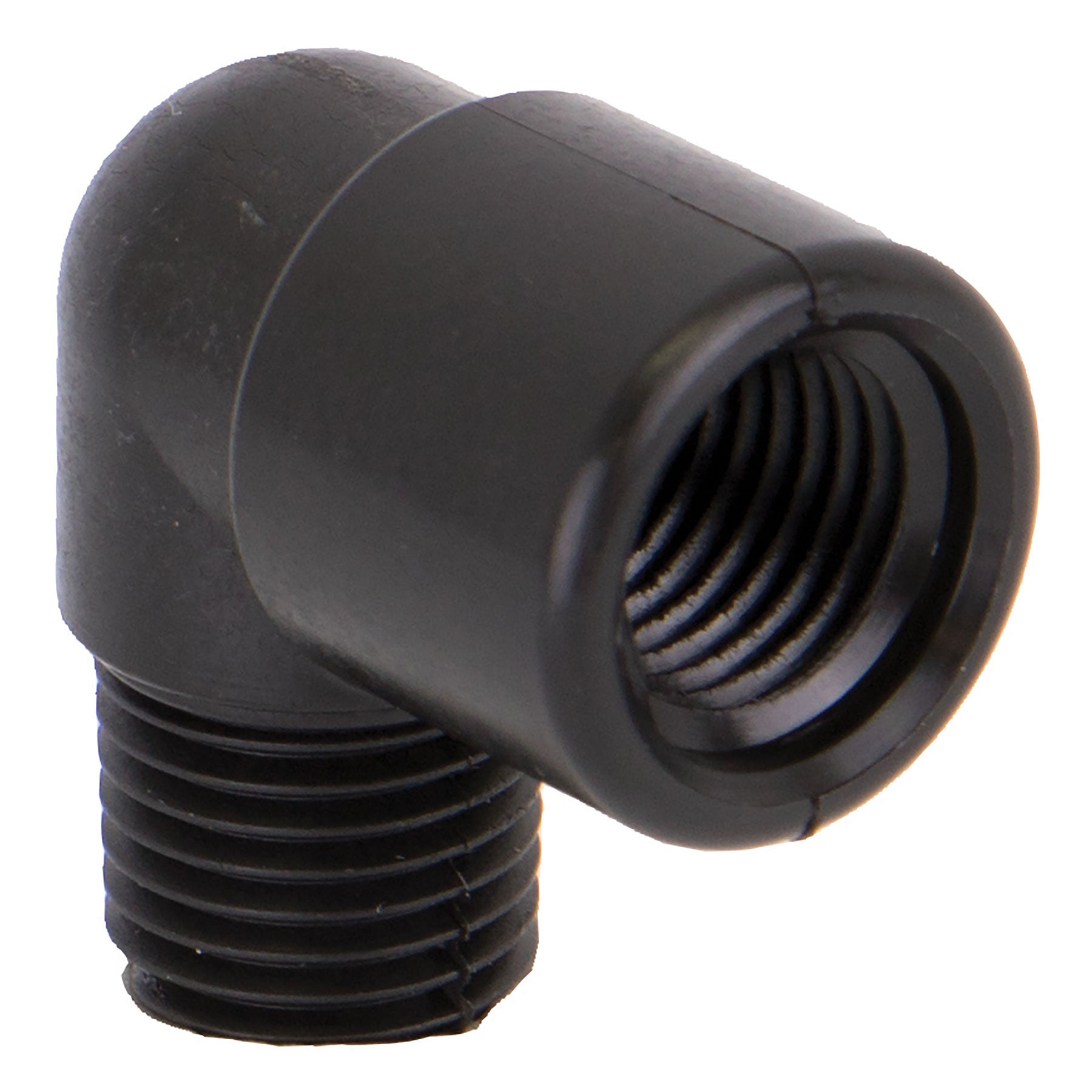 Polypropylene, 90 Degree Street Elbow, MPT x FPT, 1/4 in. to