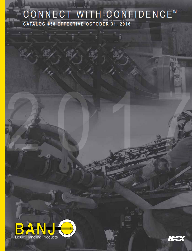 2017 Banjo Catalog #58 Effective October 2016