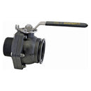 Banjo 3 in. FP Flange X 3 in. Male NPT with SS Ball, Stem & Handle Stubby Valve