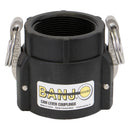 Banjo 200D Polypropylene Type D Female Coupler x FPT 1/2 in. to 4 in. Sizes