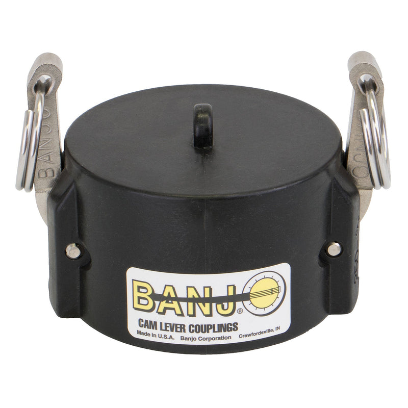 Banjo L200CAP Polypropylene Type DC Dust Cap 3/4 in. to 4 in. Sizes