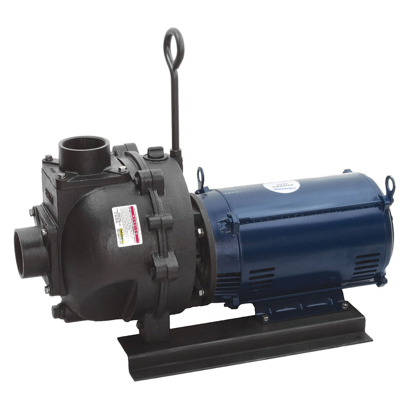 Banjo 333PIE15 3 in. 333 Series Cast Iron Pump with Electric Motor