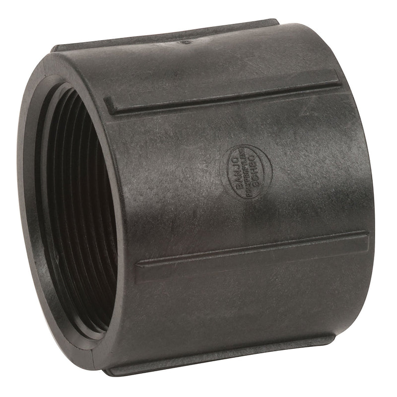 Banjo CPLG300 Polypropylene Coupling FPT 1/4 in. to 3 in. Sizes