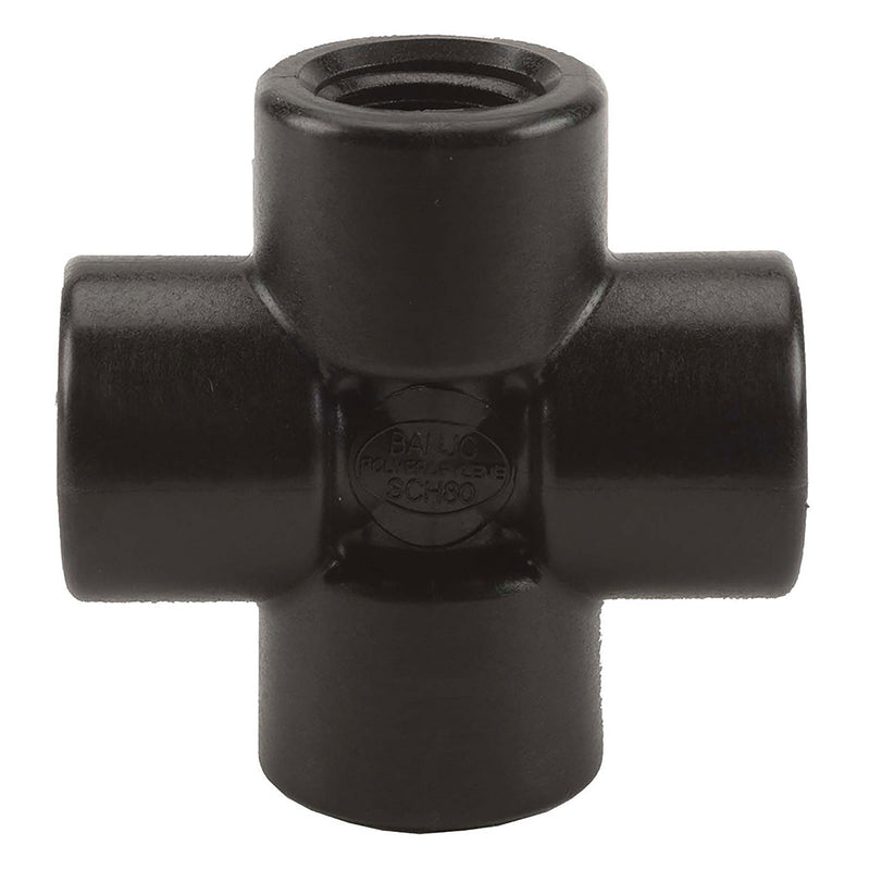 Banjo CR038 Polypropylene Cross FPT 3/8 in. to 2 in. Sizes