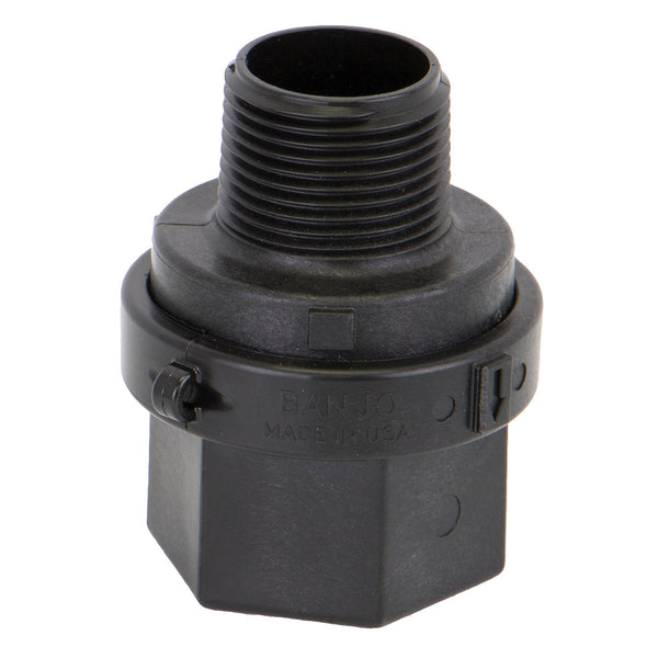 Banjo CV100MT 1 in. Male X Female NPT PP Mini Check Valve