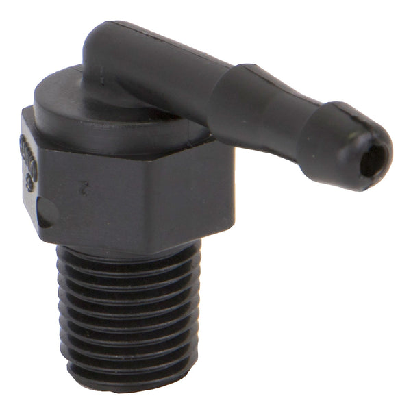 Banjo HB025-90 90 Degree Polypropylene Hose Barb Fitting 1/4 in. to 3 in. Sizes