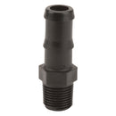Banjo HB050-038 Polypropylene Straight Hose Barb MPT X HB 1/4 in. to 4 in. Sizes