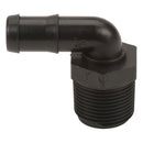 Banjo HB125/100-90 90 Degree Polypropylene Hose Barb Fitting 1/4 in. to 3 in. Sizes