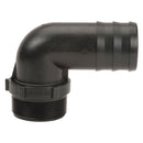 Banjo HB075-90 90 Degree Polypropylene Hose Barb Fitting 1/4 in. to 3 in. Sizes