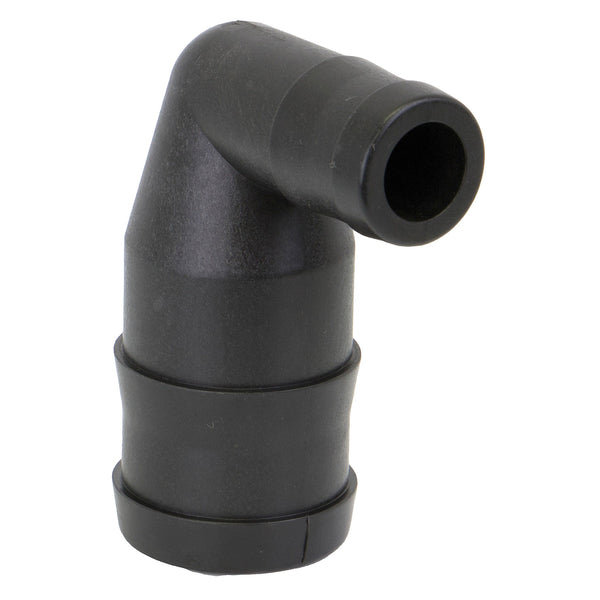 Polypropylene 90 Degree Hose Barb Elbow Fitting