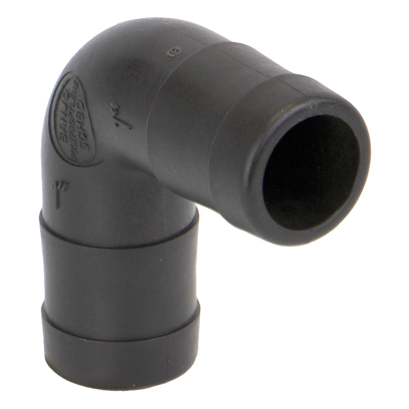 Banjo HBEL100-90 90 Degree Polypropylene Hose Barb Elbow Fitting