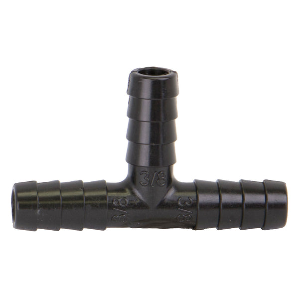 Banjo HBT038 Polypropylene Hose Barb Tee HB 3/8 in. to 3 in. Sizes