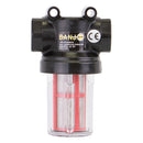 Banjo LSTM075-30C Mini T Strainer Clear Bowl 1/2 in. to 3/4 in. Sizes 30 to 80 Mesh