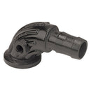 Banjo M100BRBSWPG90 1 in. Full Port Flange X 1 in. Hose Shank Sweep with 1/4 in. Port