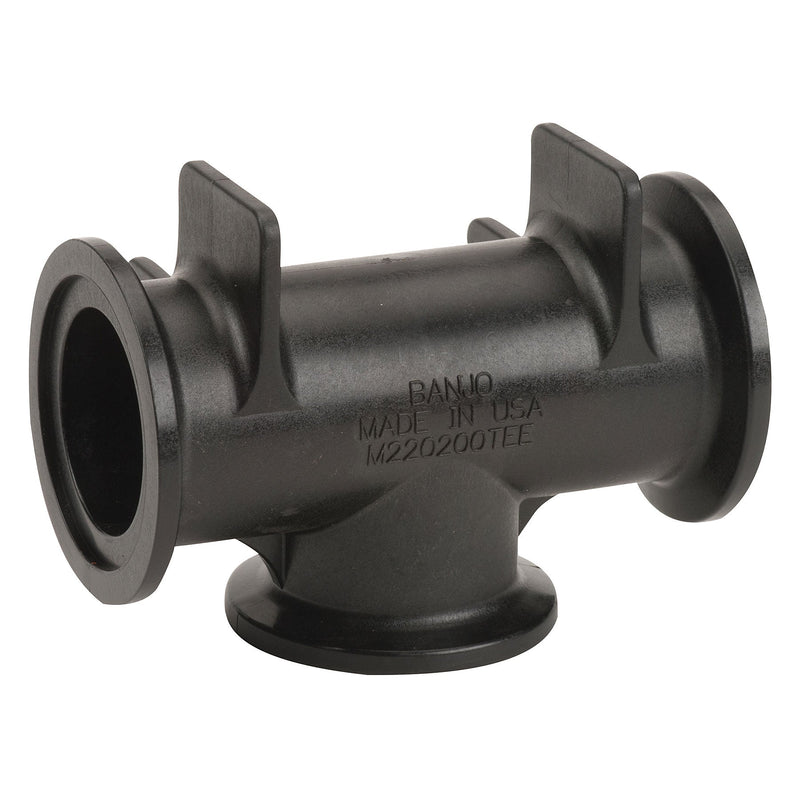 Banjo M220200TEE Polypropylene Manifold Tee 1 in. to 3 in. Sizes