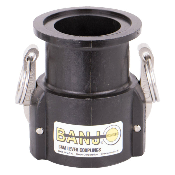 Banjo M220D Polypropylene Manifold Female Coupler 2 in. to 3 in. Sizes