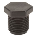 Banjo PLUG050 Polypropylene Plug MPT 1/4 in. to 3 in. Sizes