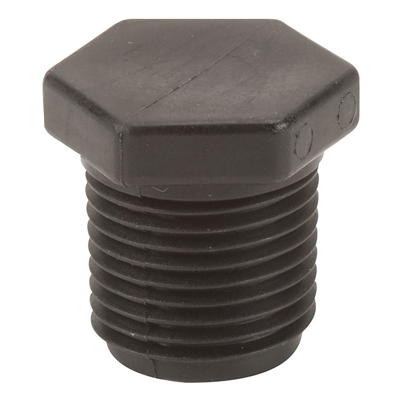 Banjo PLUG050 Polypropylene Plug MPT 1/4 in. to 3 in. Sizes