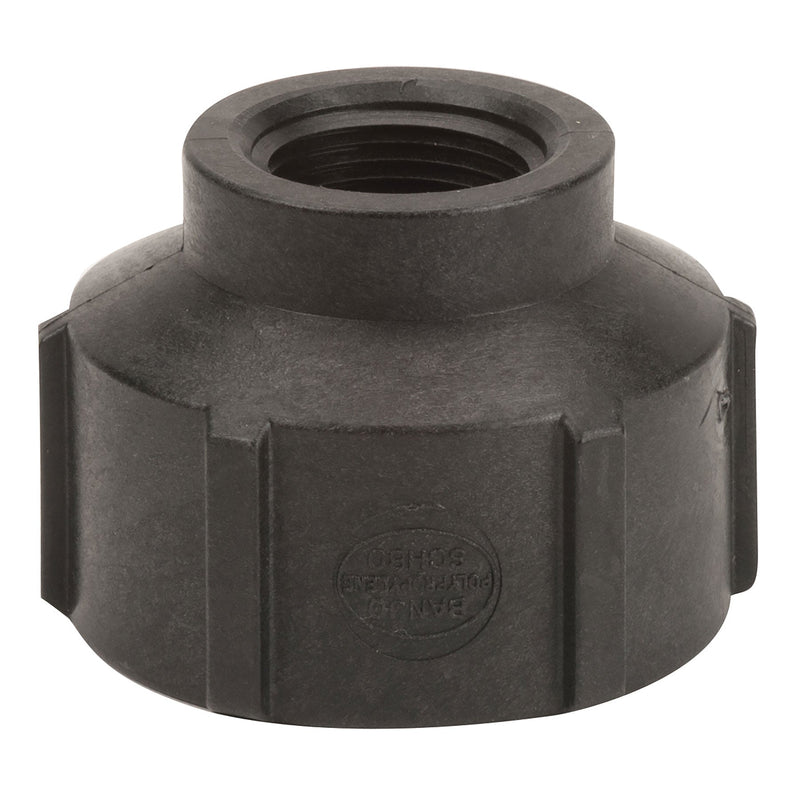 Banjo RC200-100 Polypropylene Reducing Coupling FPT X FPT 3/4 in. to 3 in. Sizes