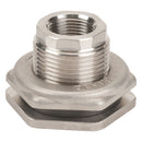 Banjo TF100SS 316 Stainless Steel Bulkhead 3/8 in. to 3 in. Sizes